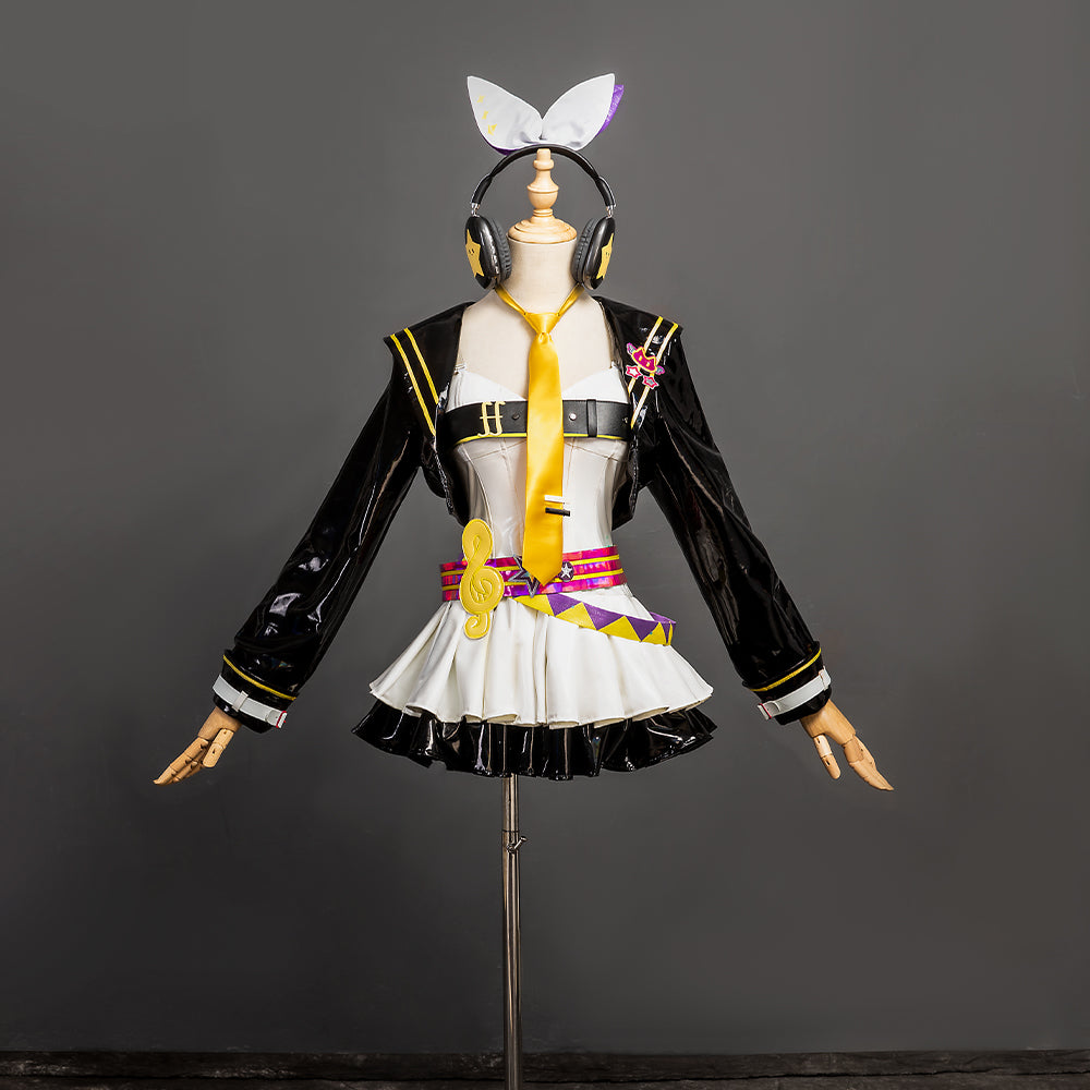 Hatsune Miku & Muse Dash Hatsune Miku Cosplay Costume Game Character Uniform Outfit Halloween Party Suit