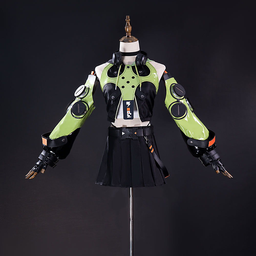 Zenless Zone Zero Anbi Demara Cosplay Costume Game Character Uniform Outfit Halloween Party Suit