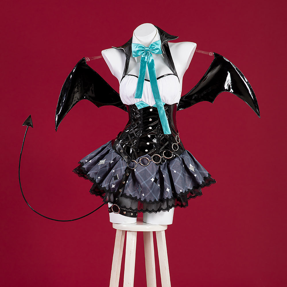 Hatsune Miku: Petit Vocaloid Hatsune Miku Cosplay Costume Game Character Uniform Outfit Halloween Party Suit