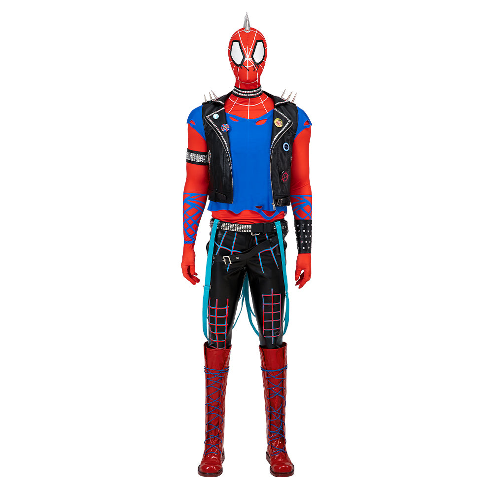 Spider-Man: Across the Spider-Verse - Punk Spider-Man Hobie Punk Spider-Man (Hobie) Cosplay Costume