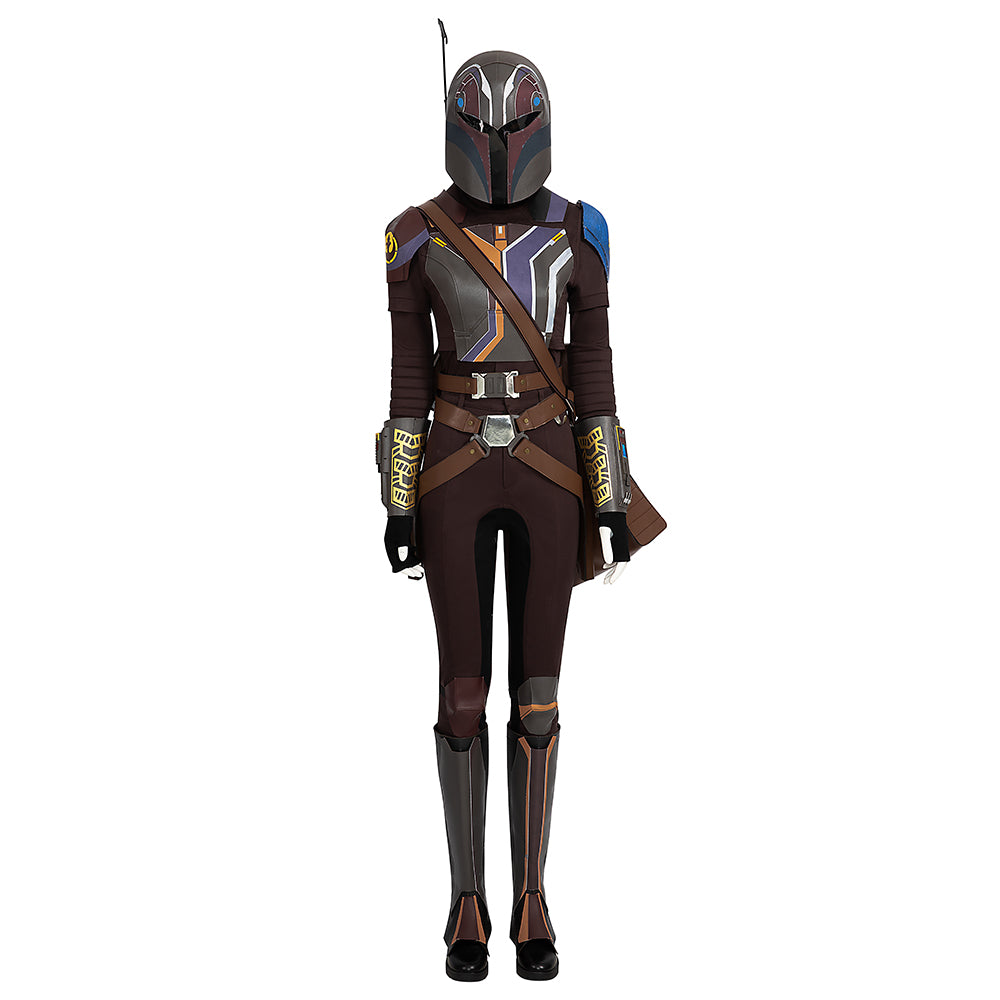 Star Wars Ahsoka Tano Sabine Wren Cosplay Costume For Halloween and Comic Con