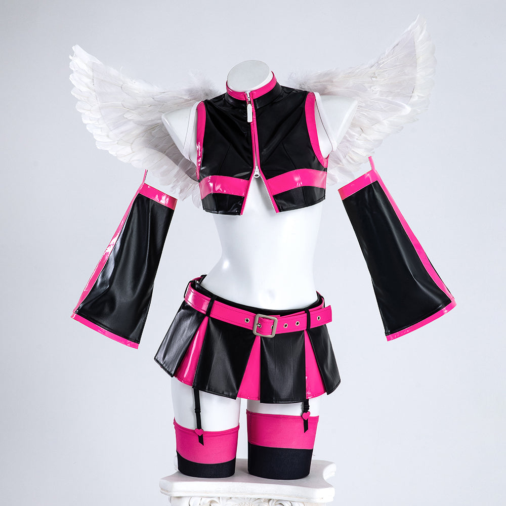 The Temptation of the 2.5-Dimension Miriella Cosplay Costume Game Character Uniform Outfit Halloween Party Suit