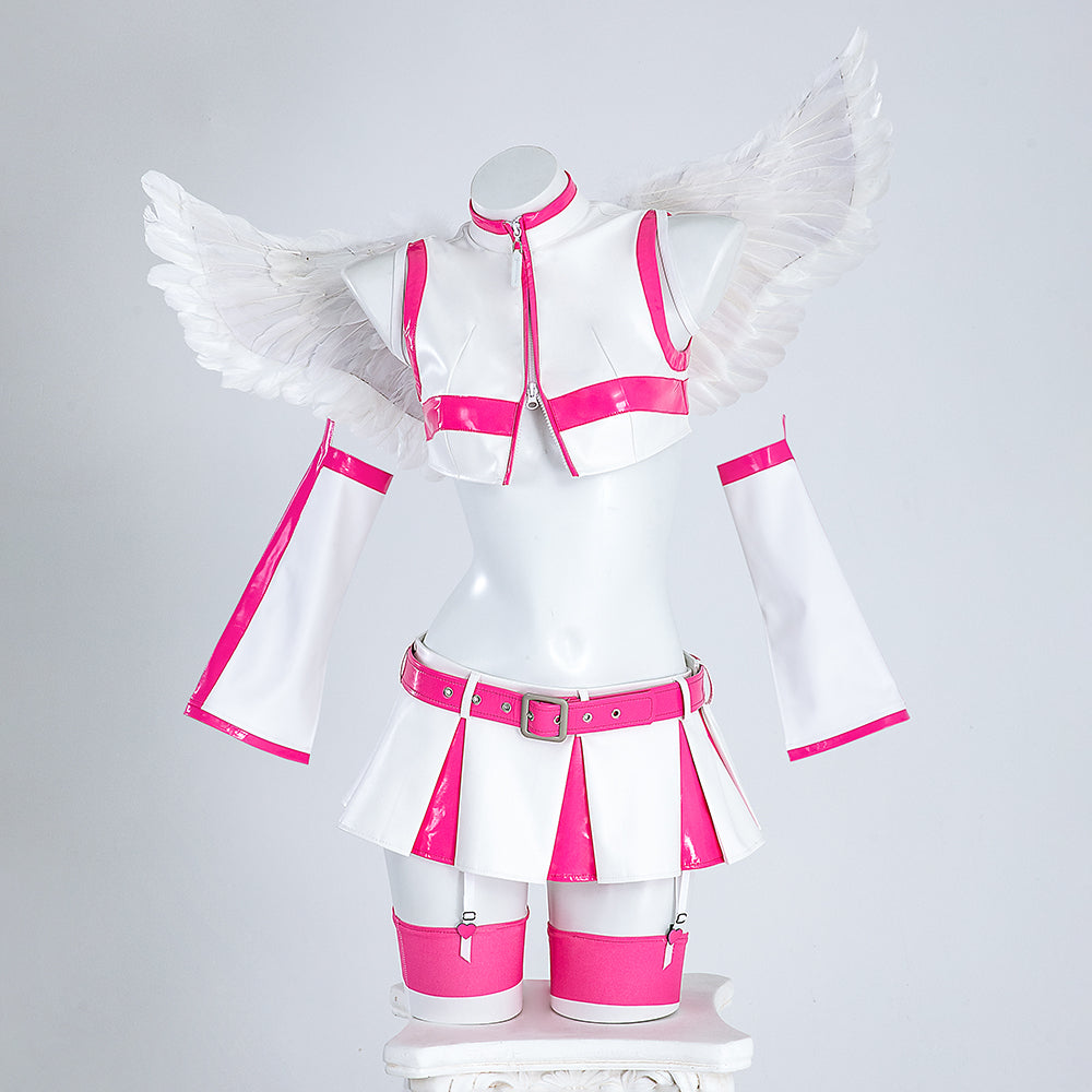 The Temptation of the 2.5-Dimension Lilielle Cosplay Costume Game Character Uniform Outfit Halloween Party Suit