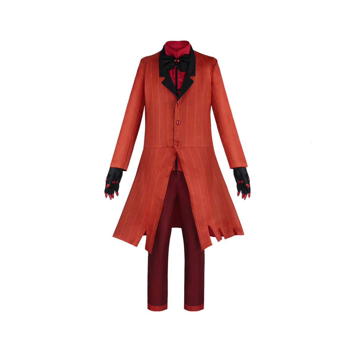 Alastor-Hazbin Hotel Cosplay Extreme Evil Boss Stage Halloween Performance Costume-Hazbin Hotel Red Suit