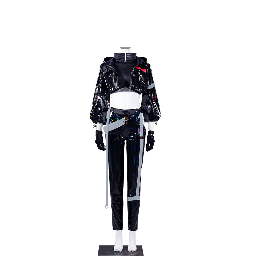 Arknights Texas Cosplay Costume Game Character Uniform Outfit Halloween Party Suit