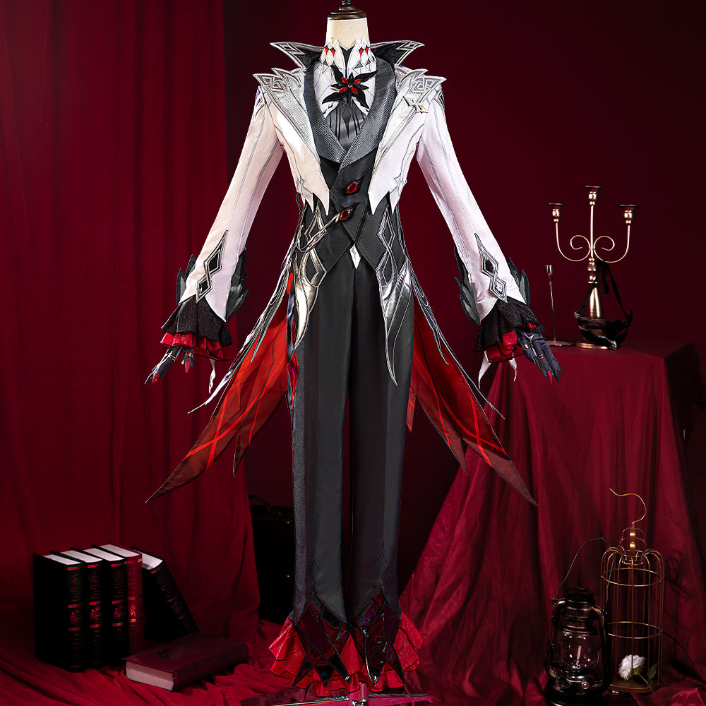 Genshin Impact Alecto Cosplay Costume Game Character Uniform Outfit Halloween Party Suit