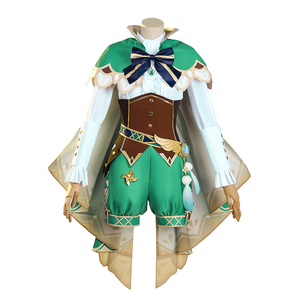 Genshin Impact  Wanderer Cosplay Costume Game Character Uniform Outfit Halloween Party Suit