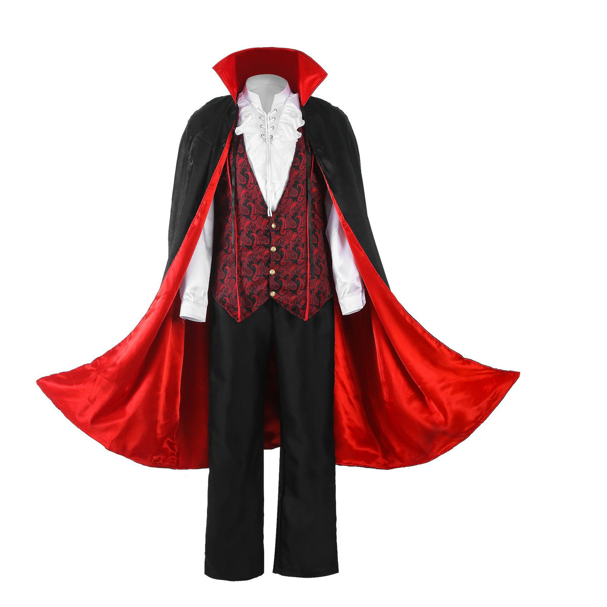 Cosplay Halloween Costumes Male Vampire Clothes Adult Vampire Demon Devil Costume.