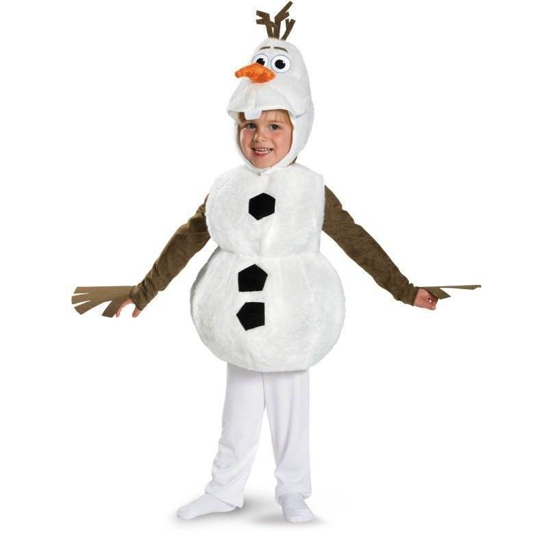 Halloween Frozen cos Snow Treasure Costume Children Cute Snowman Role Playing Animation Movie Performance Costume